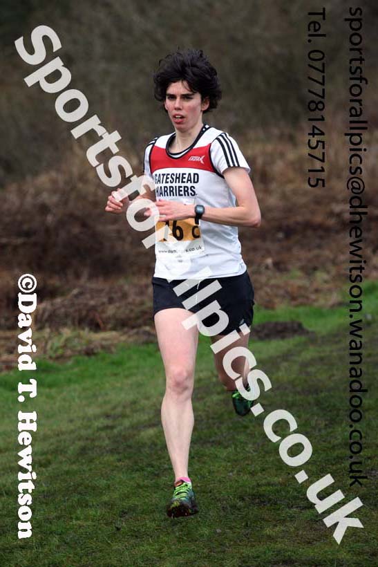 Senior and veteran womens Durham Cathedral Cross Country Relays, Maiden Castle, Durham. Photo: David T. Hewitson/Sports for All Pics